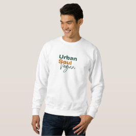 Urban Soul Vegan Minimalist Health and Wellness スウェットシャツ