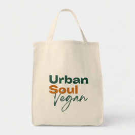 Urban Soul Vegan Minimalist Health and Wellness トートバッグ