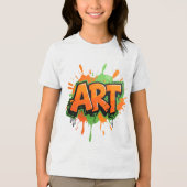 Urban Splash Art Graffiti Pulse Bold Street Expres トライブレンドＴシャツ (正面)