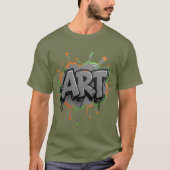 Urban Splash Art Graffiti Pulse Bold Street Expres Tシャツ (正面)