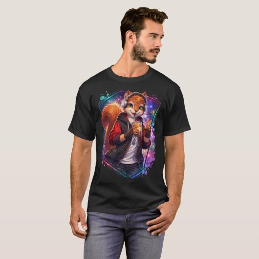 Urban Squirrel Tシャツ (正面フル)
