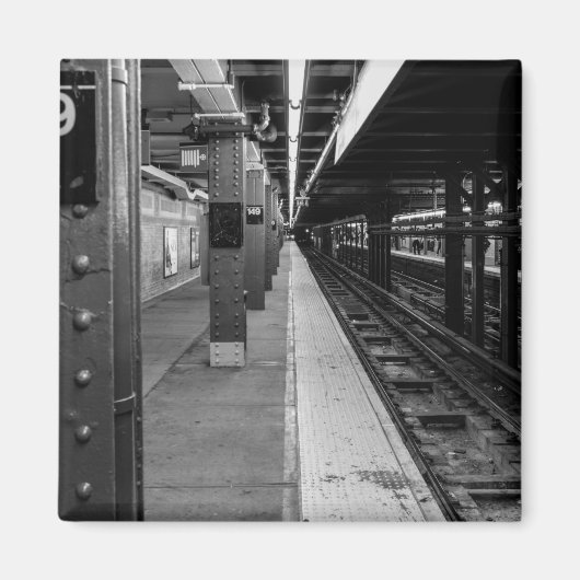 Urban Subway写真 マグネット (正面)