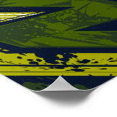 Urban Surge – A Bold Collision of Motion & Contras ポスター (角)