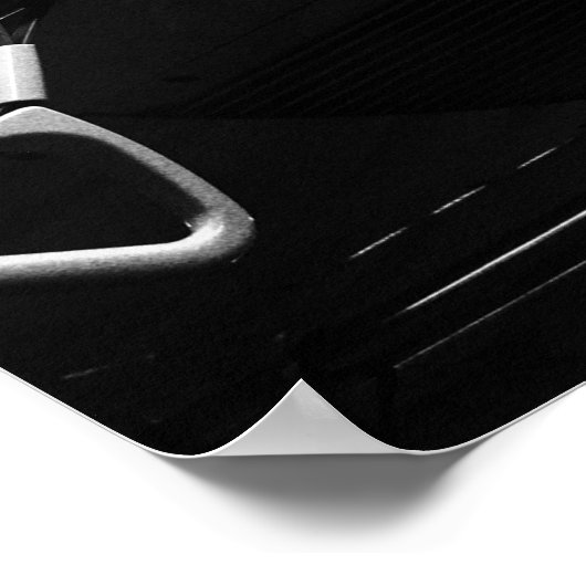 Urban Train Ceiling with Hand Straps ポスター (角)