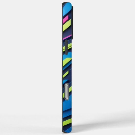 「Urban Vibes: & はっきりしたトレンディー電話ケース」 Case-Mate iPhoneケース (裏面 / 右)