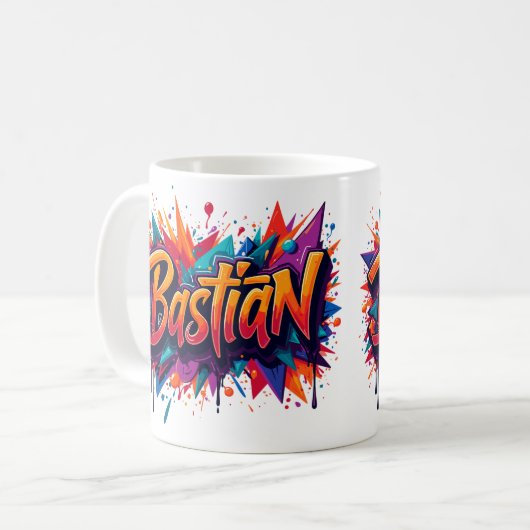 Urban Vibes Bastian 1 コーヒーマグカップ (正面左)