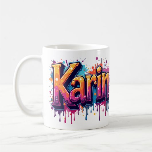 Urban Vibes Karin 1 コーヒーマグカップ (左)