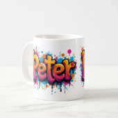 Urban Vibes Peter 1 コーヒーマグカップ (正面左)