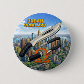 Urban Warlord Button 缶バッジ (正面)