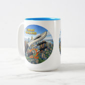 Urban Warlord (Circular) ツートーンマグカップ (正面左)