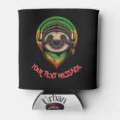 Urban Warrior Slothヘッドフォン – あなたのテキストメッセージ 缶クーラー (正面)