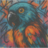 Urban Wingbeat - Square Vinyl Sticker シール (正面)