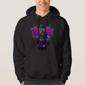 Urban Zombie Streetwear Graphic - Hip Hop Skeleton パーカ (正面)