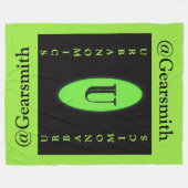 Urbanomicsのフリースの大きい毛布 フリースブランケット (正面(横))