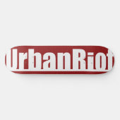 UrbanRiot JP1レッドデッキ スケートボード (横)