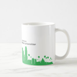 UrbanSitterのLAのマグ コーヒーマグカップ