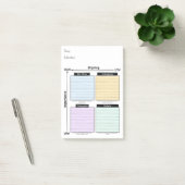 Urgent Important, Eisenhower Matrix Post-It Notes ポストイット (オフィス)