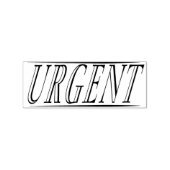 URGENT Office Work Business School ラバースタンプ (インプリント)