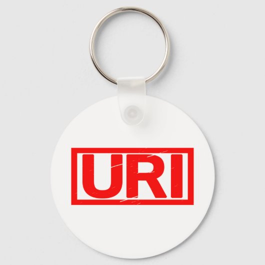 URIスタンプ キーホルダー (正面)
