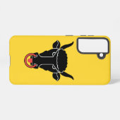 Uri州の旗 Samsung Galaxy S21 カー Galaxyケース (裏面横)