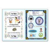 Uri – ウランホルンユニコーン取引カード テーブルナンバー (裏面)