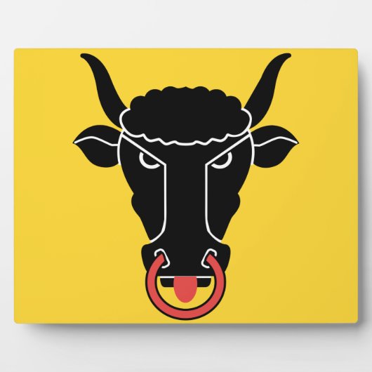 Uri Canton, Switzerland Flag Plaque フォトプラーク (正面)