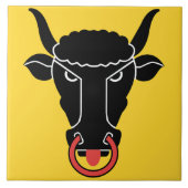 Uri Canton, Switzerland Flag Tile タイル (正面)