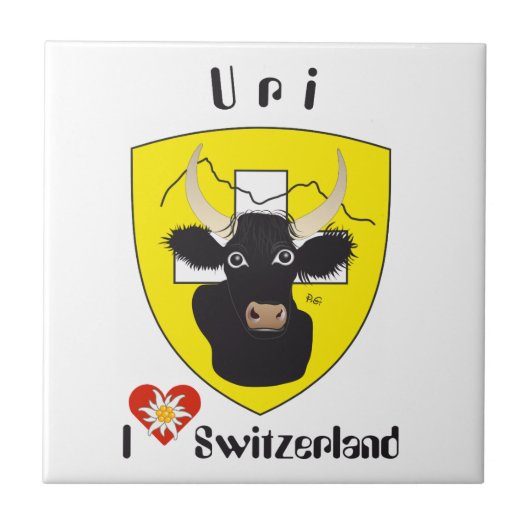 Uri Schweiz Suisse Svizzera Svizra Fliese タイル (正面)