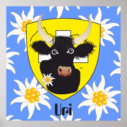 Uri Schweiz Suisse Svizzera Svizra Poster ポスター (正面)