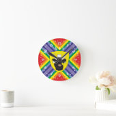 Uri Schweiz Suisse Svizzera Svizra Uhr ラウンド壁時計 (ホーム)