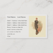 Uriah Heep by Kyd from Dickens' David Copperfield 名刺 (正面)