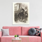 Uriah Heep、『Charles Dickens』より、 キャンバスプリント (インサイチュ (リビング))