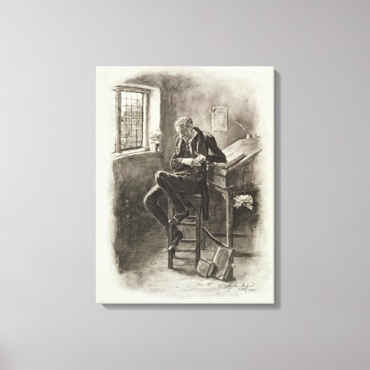 Uriah Heep、『Charles Dickens』より、 キャンバスプリント (正面)