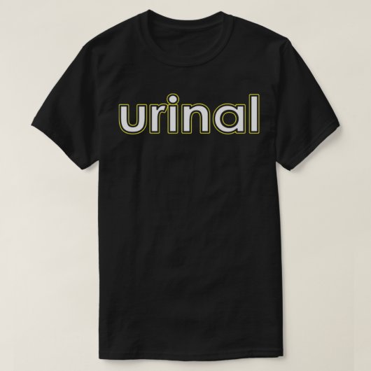 urinal tシャツ (デザイン正面)