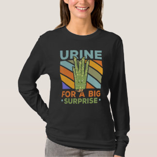 Urine For A Big Surprise Asparagus Garden Vegetabl Tシャツ