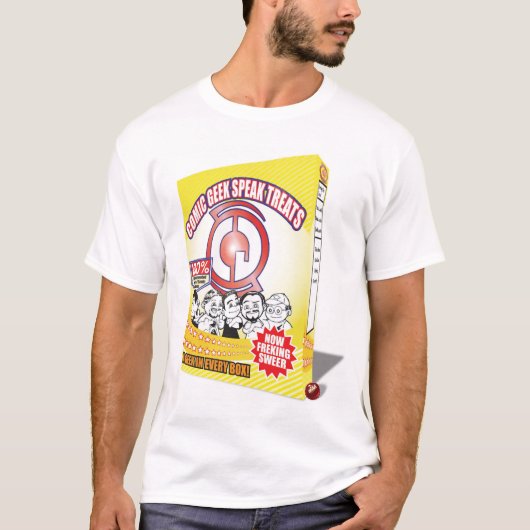 URLが付いているCGSの穀物 Tシャツ (正面)