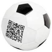 URLを入力して即座に作成されたQRコード サッカーボール (3/4)