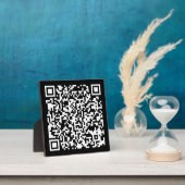 URLを入力して即座に作成されたQRコード フォトプラーク (インサイチュ)