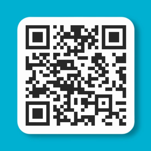 URLを入力してQRコードを即座に作成 スクエアシール
