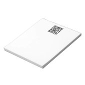 URLを入力するだけで瞬時にQRコードを作成 ノートパッド (回転)