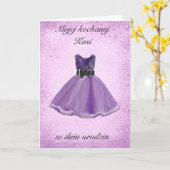 Urodsiney – ポーラパーソナライズされたンドの誕生日カード  カード (黄色い花)