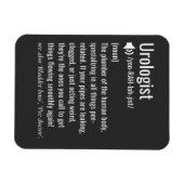 urologist definition funny urology マグネット (横)