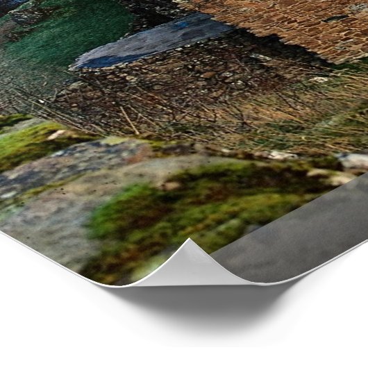 Urquhart Castle, Loch Ness, Scotland ポスター (角)