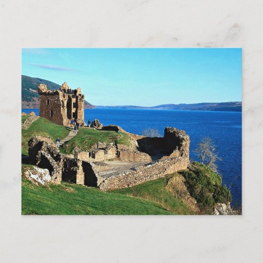 Urquhart Castle, Loch Ness, Scotland ポストカード (正面)