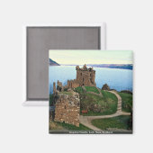Urquhart Castle, Loch Ness, Scotland マグネット (正面/裏面)