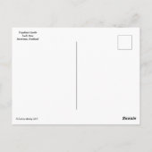 Urquhart Castle on Loch Ness, Highlands Scotland ポストカード (裏面)