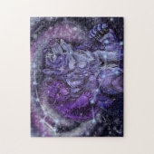 Ursa Major and Minor Constellation Bear Art ジグソーパズル (縦)