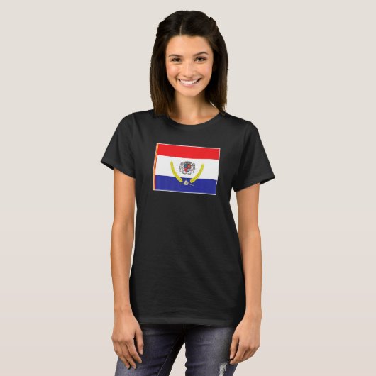 Uruguaiana Flag National pride Souvenir Tシャツ (正面フル)