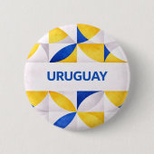 Uruguay 缶バッジ (正面)