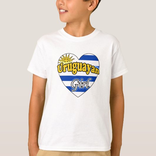 Uruguayan Girl Tシャツ (正面)